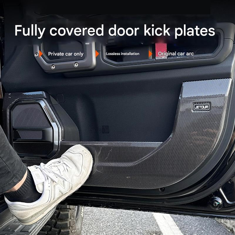 Premium Car Door Kick Guard Pads – Interior Anti-Scratch Protection | Wear-Resistant & Vehicle-Specific Fit