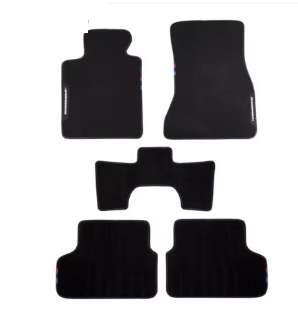 Heavy-Duty All-Weather Rubber Car Floor Mats – Universal Full Set | Waterproof & Non-Slip Protection