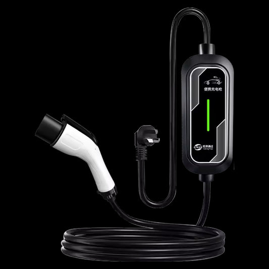 Portable 16A EV Home Charger – Smart Electric Vehicle Charging Cable | Type 2, LCD Display & IP65 Waterproof